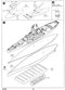 USS South Dakota Battleship BB-57, 1:700 Scale Model Kit Instructions Page 12