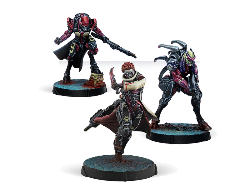Infinity Beyond Wildfire Expansion Pack Shasvastii Figures