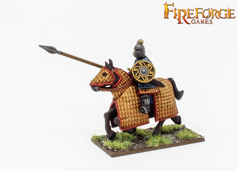 Byzantine Cataphracts, 28mm Model Figures Completed Spearman