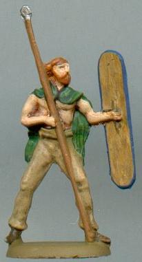 Ancient Germans 1/72 Scale Model Plastic Figures Painted Example