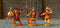 Sea Peoples 1/72 Scale Model Plastic Figures Rear View Painted Sherden