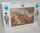 American Revolution British Grenadiers 1/32 (54 mm) Scale Model Plastic Figures