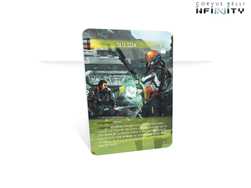 Infinity Tournament System Classified Objective Deck (English) Example Card Face