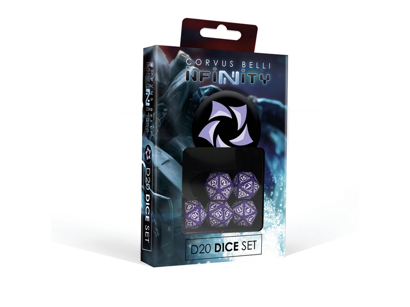 Infinity Combined Army D20 Dice Set By Corvus Belli