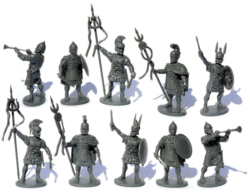 Carthaginian Citizen Infantry, 28 mm Scale Model Plastic Figures Command Figures