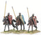 Crusades Crusader Knights Lance Upright, 28 mm Scale Model Metal Figures