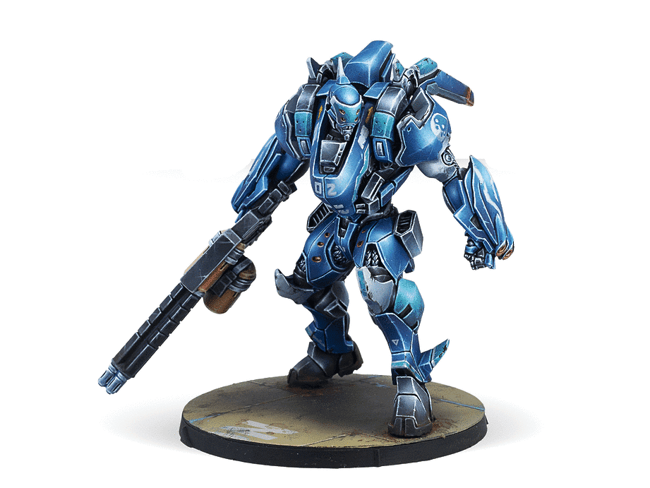 Infinity CodeOne PanOceania Cutters (TAG) Miniature Game Figure