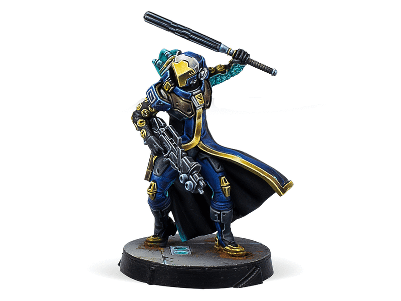 Infinity O-12 Cyberghost (Hacker, Pitcher) Miniatures Game Figure