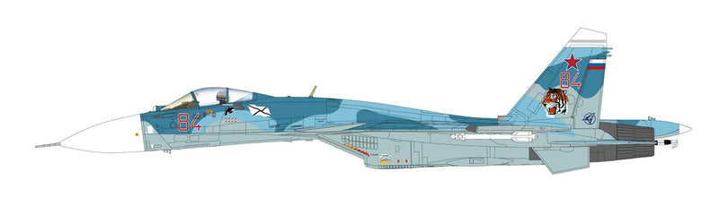 Sukhoi Su-33 Flanker D, Russian Navy “Bort 84”, 2016, 1:72 Scale Diecast Model Illustration