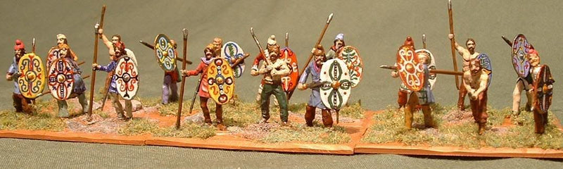 Ancient Dacians 1/72 Scale Model Plastic Figures Painted Example
