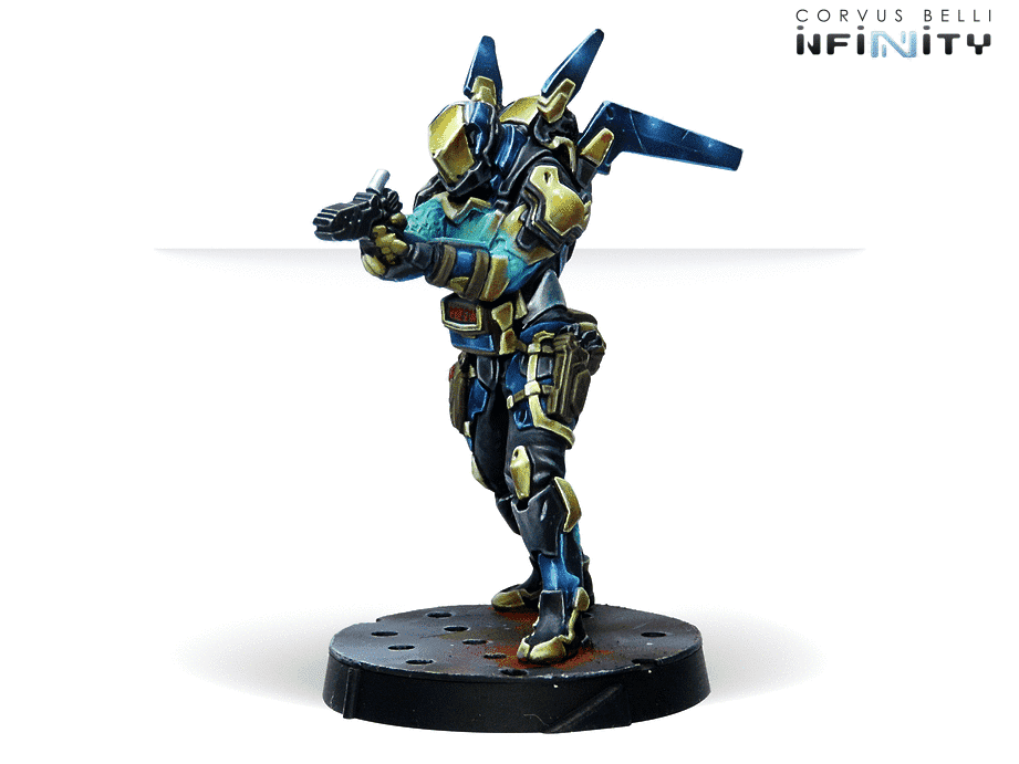 Infinity O-12 Delta Unit ( Yudbot-B) Miniatures Game Figures