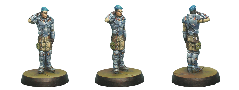 Infinity Dire Foes Mission Pack 1: Train Rescue Fusilier Views