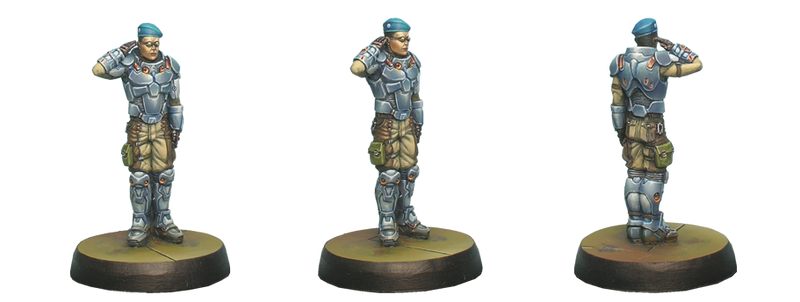 Infinity Dire Foes Mission Pack 1: Train Rescue Fusilier Views