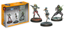 Infinity Dire Foes Mission Pack 2: Fleeting Alliance Box & Figures