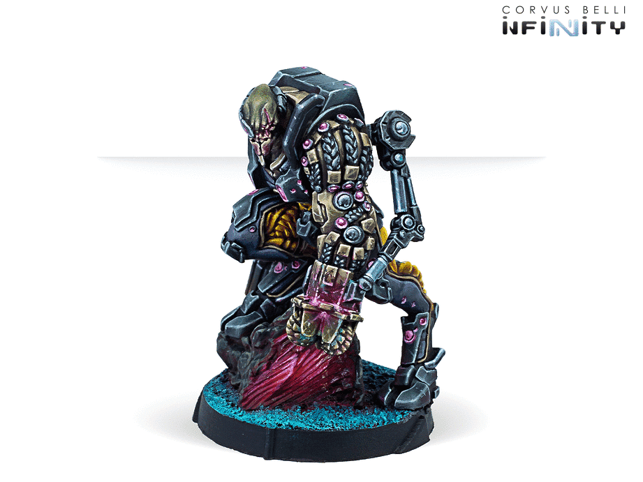 Infinity CodeOne Dire Foes Mission Pack Beta Void Tango Miniature Game Figure Sargosh