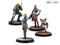 Infinity CodeOne Dire Foes Mission Pack Gamma: Xanadu Rush Miniature Game Figures Set