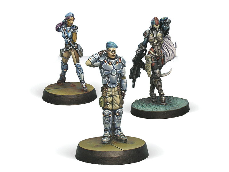 Infinity Dire Foes Mission Pack 1: Train Rescue By Corvus Belli