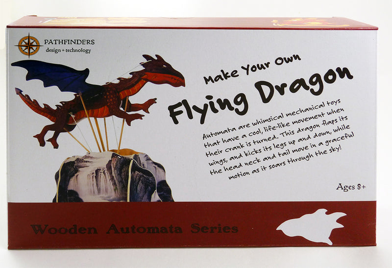 Flying Dragon Automata Wooden Kit Box