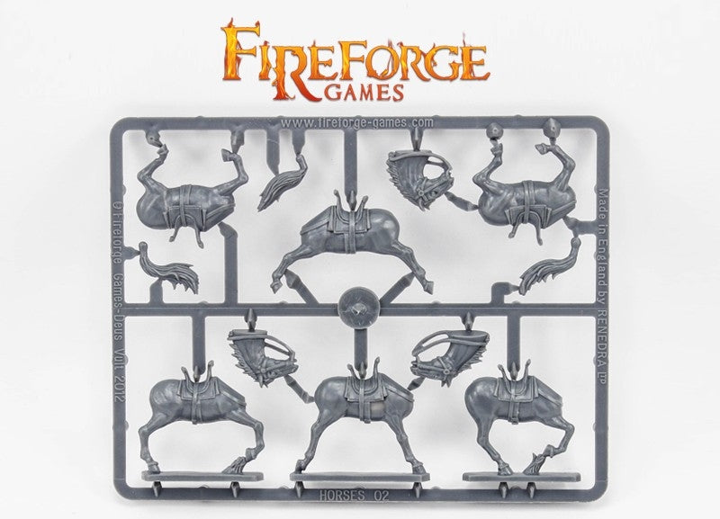 Fireforge Games Templar Knights, 28mm Model Figures Horse Frame