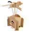 Flying Pig Automata Wooden Kit