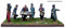 Napoleonic French Leadership Napoleon & Staff Part 1, 28 mm Scale Model Metal Figures Painted