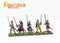Foot Knights 11th – 13th Century, 28mm Model Figures Painted Example 