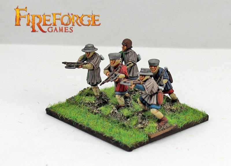 Medieval Foot Sergeants, 28mm Model Figures Crossbowmen