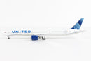 Boeing 787-10 United Airlines (N12010) 1:400 Scale Diecast Model Left Side View
