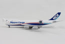 Boeing 747-8F Nippon Cargo Airlines (JA14KZ) 1:400 Scale Diecast Model Left Side View
