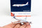 Airbus A320neo Ural Airlines (VP-BRX) 1:400 Scale Model Box 