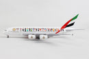 Airbus A380 Emirates “Year of Tolerance” (A6-EVB) 1/400 Scale Diecast Model Left Side View