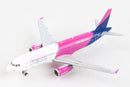 Airbus A320 Wizz Air (HA-LWC) 1:400 Scale Model Left Front View