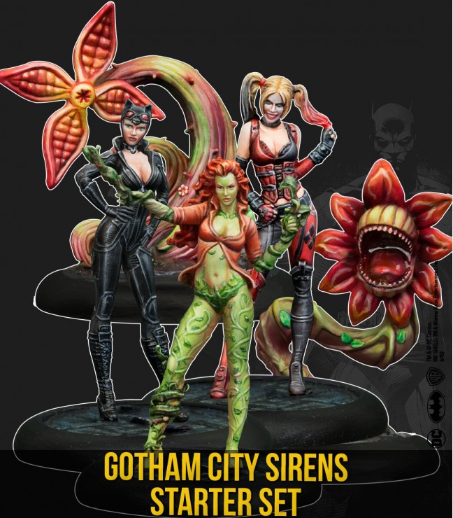 Batman Miniature Game, Gotham City Sirens Starter Set