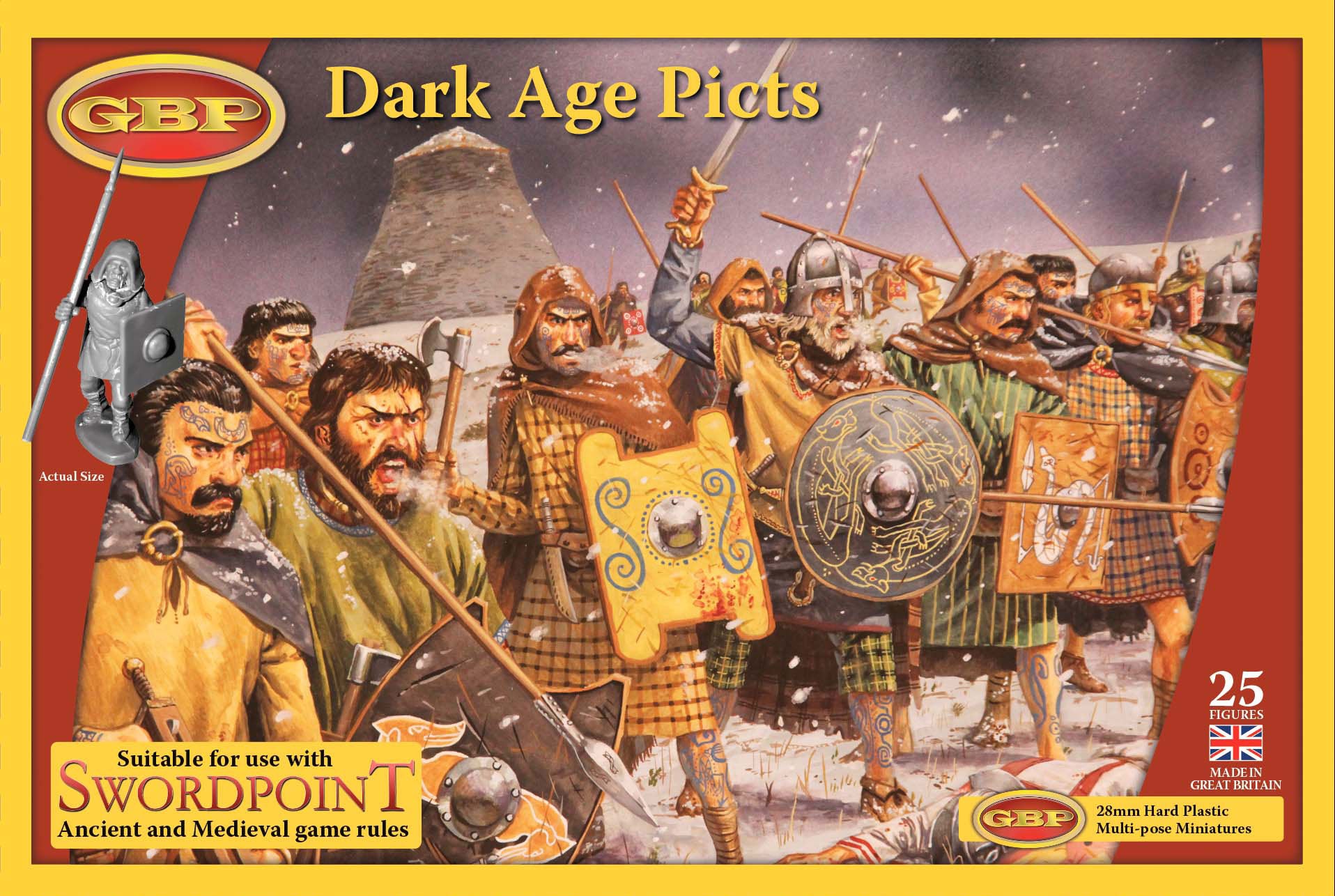 Gripping Beast Dark Age Picts 28mm Box Front Artwork
