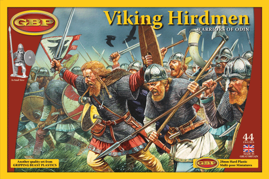 Gripping Beast Viking Hirdmen 28mm Plastic Figures – Gripping Beast Plastics Collection