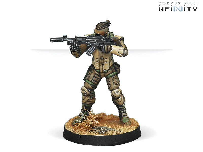Infinity Haqqislam Action Pack Miniature Game Figure Ghulam