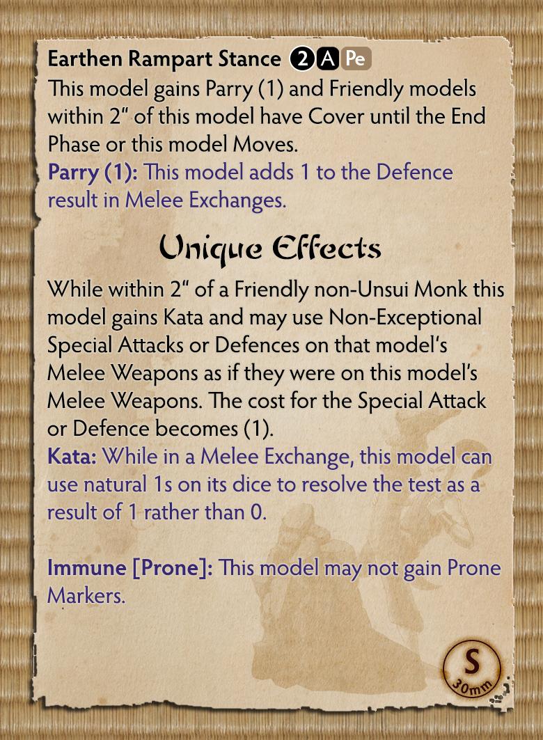 Bushido Temple Of Ro-Kan Faction Starter Set Haru Profile Card Back