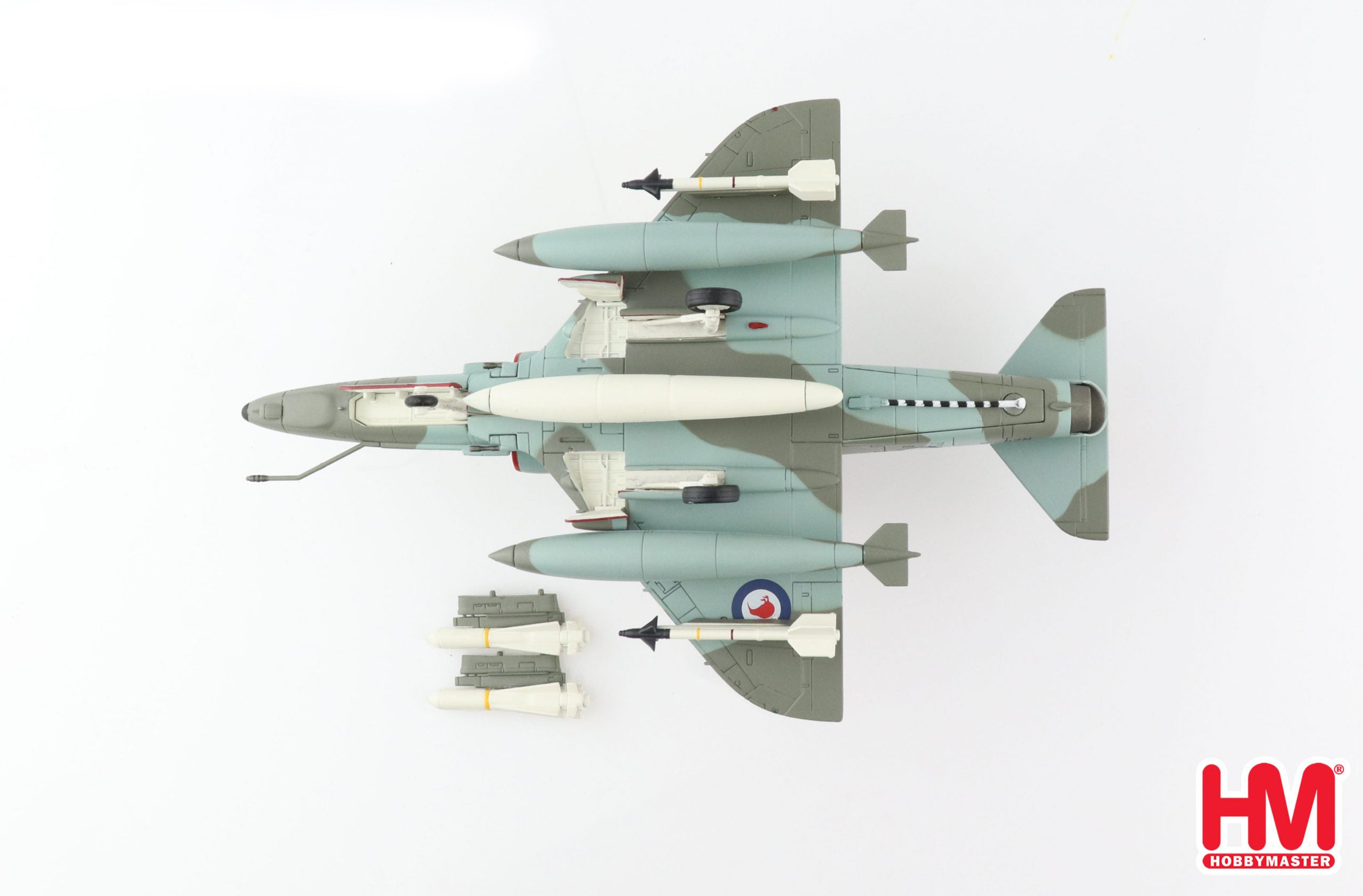 Hobby Master Douglas A-4G Skyhawk Royal New Zealand Air Force 1984, 1:72 Scale Diecast Model Bottom View
