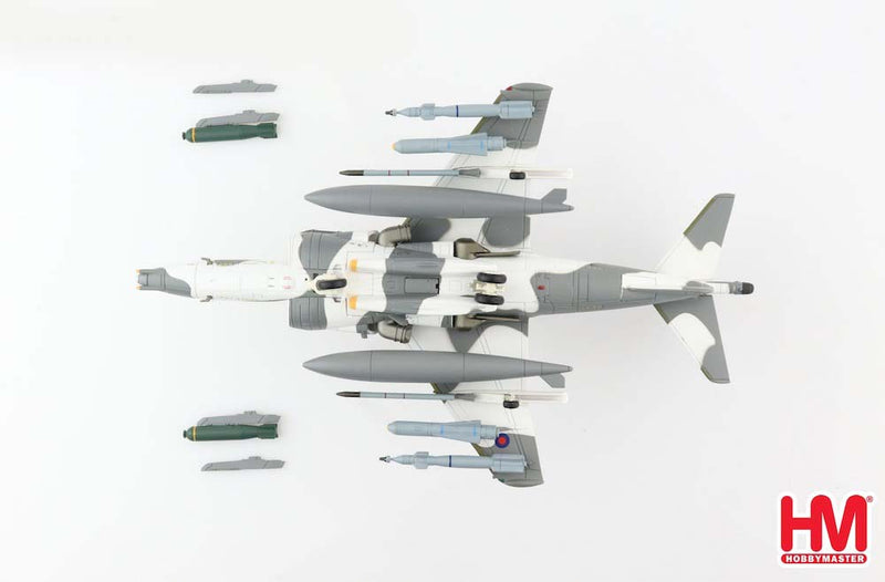 British Aerospace Harrier GR.7, Royal Air Force No 1 Sqn. 2004, 1/72 Scale Diecast Model Bottom View