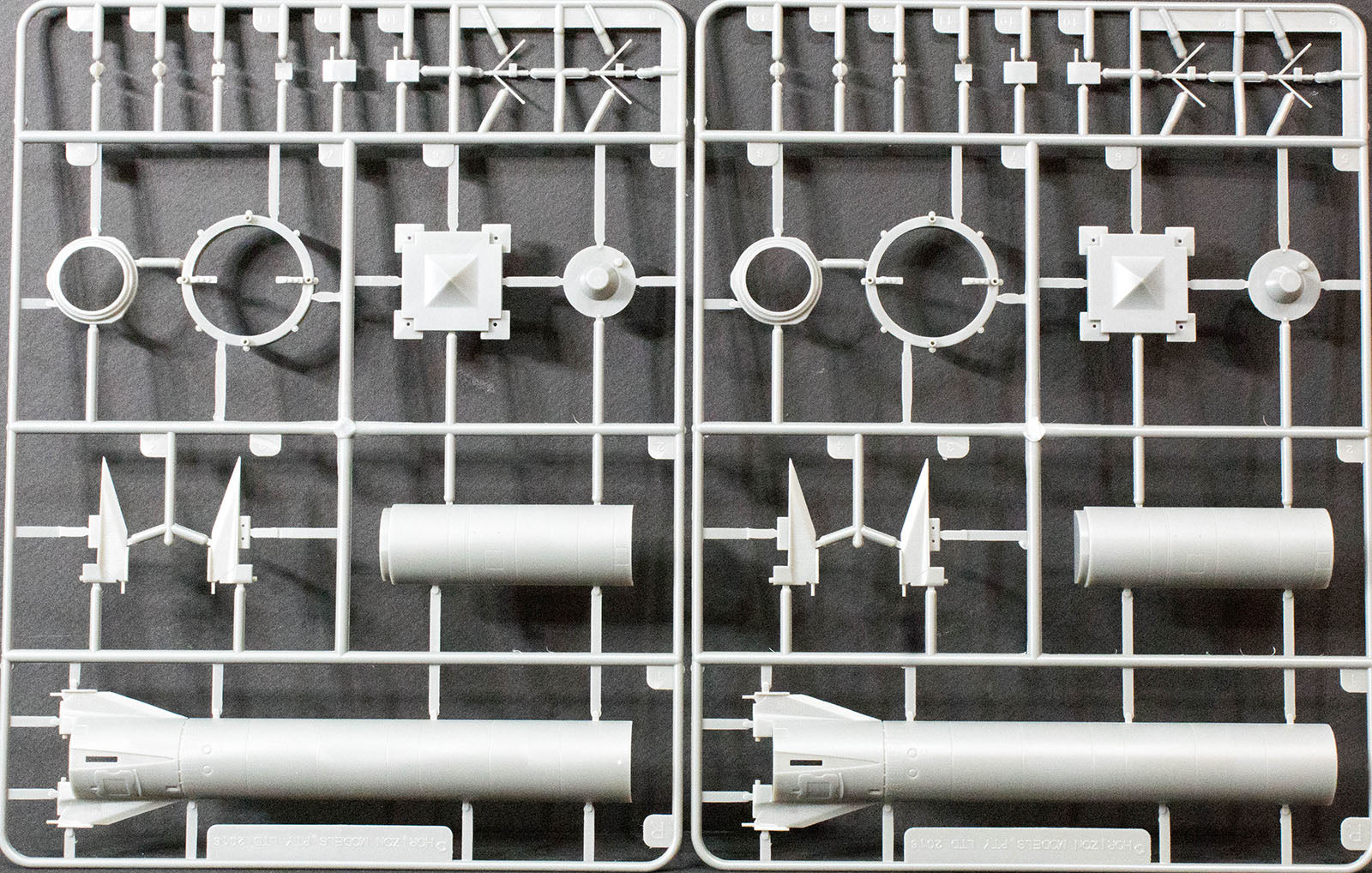 Mercury Redstone 1/72 Scale Model Kit Sprue 2 & 3