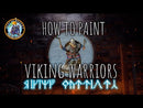 Vikings, 28 mm Scale Model Plastic Figures Painting Guide