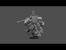 Conquest The Hundred Kingdoms Household Knights, 38 mm Scale Model Plastic Figures Video