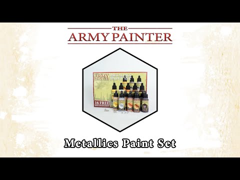 The Army Painter Warpaints Metallics Paint Set Video