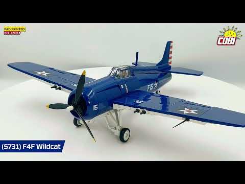 Grumman F4F Wildcat, 1/32 Scale 375 Piece Block Kit Video