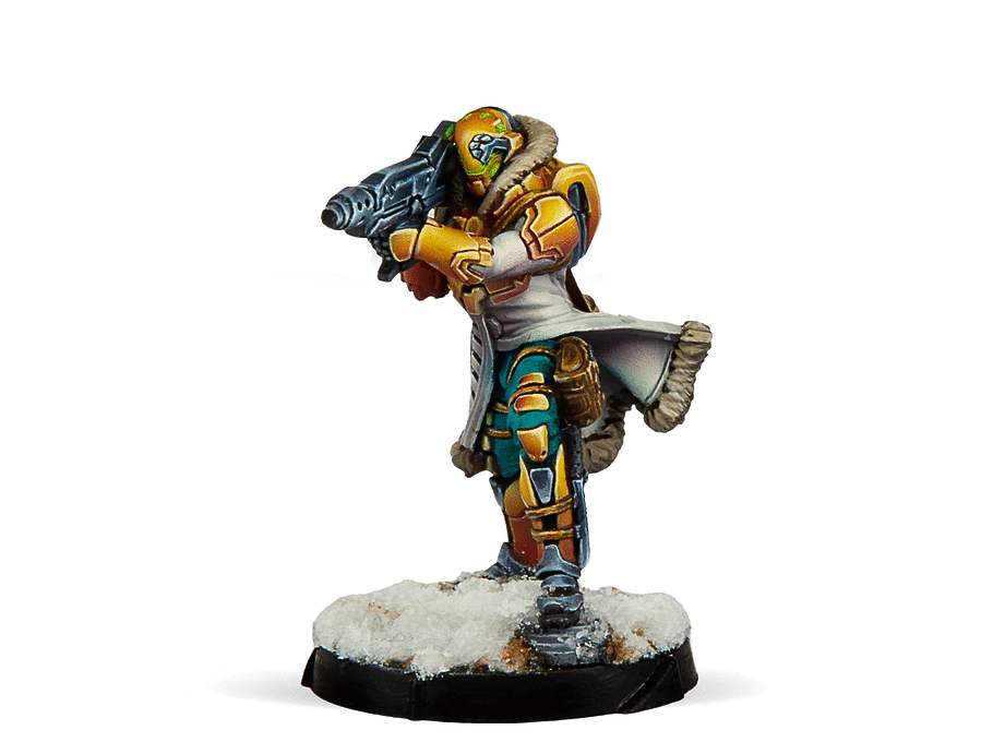 Infinity Yu Jing Hundun Ambush Unit (Heavy RL) Miniature Game Figure