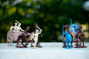 War At Troy Figure Set 2 Chariots (Greeks vs Trojans) 1/30 Scale Plastic Figures Sample Scene