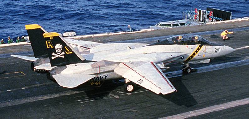 Grumman F-14A Tomcat, VF-84 “Jolly Rogers” AJ210