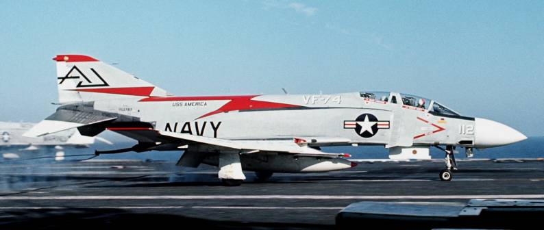 McDonald Douglas F-4B (F4H-1) Phantom II VF-74 “Be-Devilers” USS America