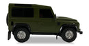 Land Rover Defender (Green) 1/24 Scale Radio Controlled Model Car By Rastar Side View