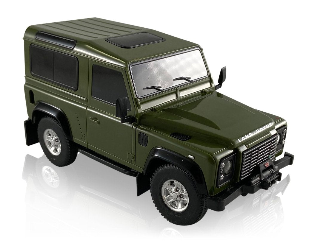 Land Rover Defender (Green) 1/24 Scale Radio Controlled Model Car By Rastar